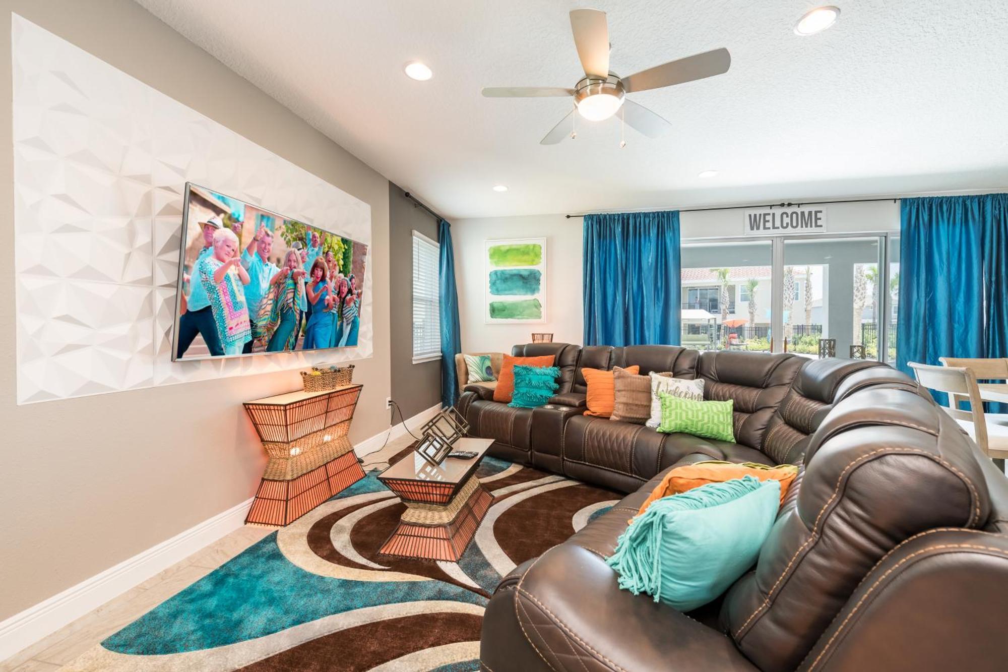 Vibrant Home With Theater Room & Pool Table Near Disney By Rentyl - 7713G Orlando Exteriör bild